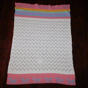 Ellaine Feferman The Baby Blanket Lady Personalized VICTORIA Rocking Horse